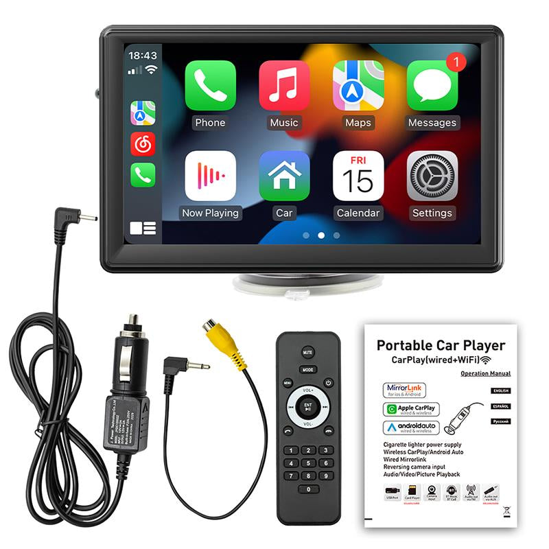  Portable Carplay Screen for Car